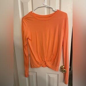 Coral long sleeve shirt